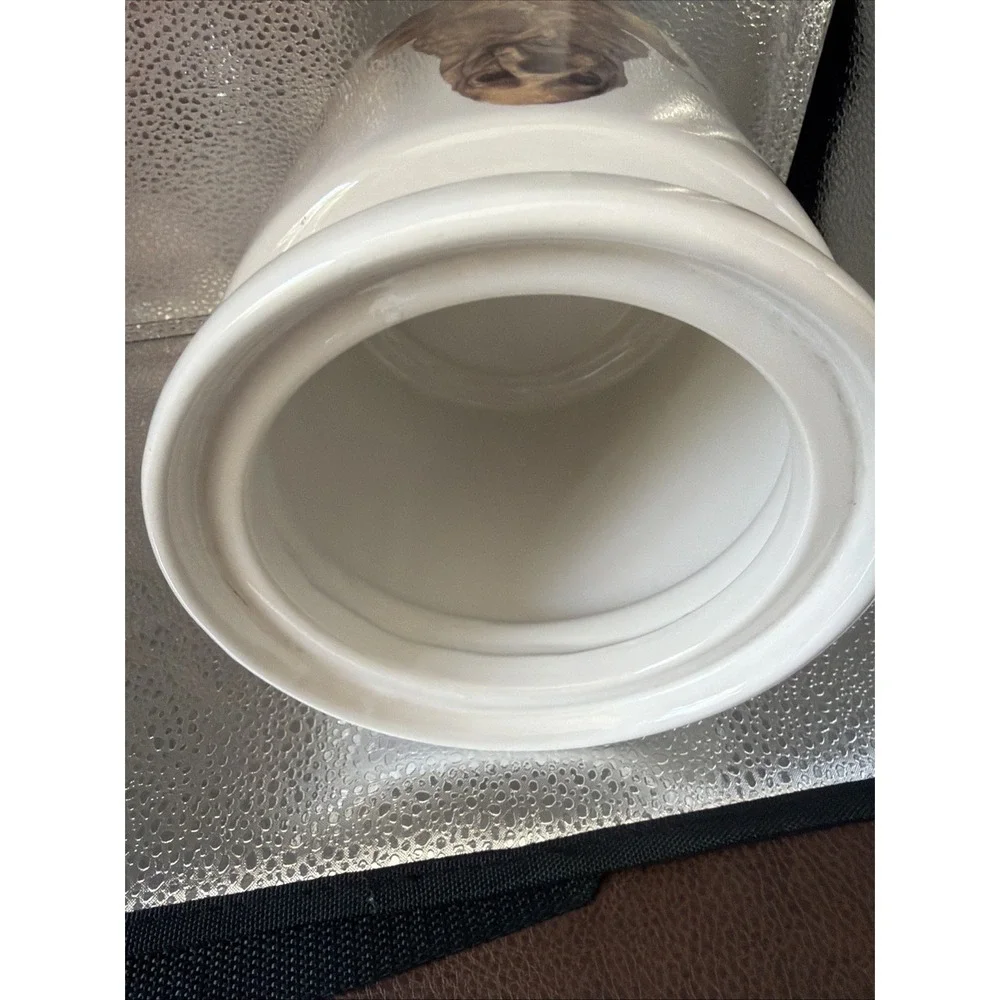 American Cocker Spaniel Treat Jar Buff Approx. 10